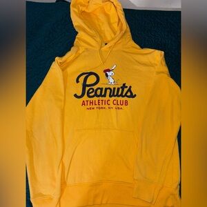 PEANUTS VINTAGE ATHLETIC CLUB SWEATER MENS SIZE L